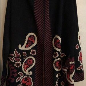 MaxSport Brand New Womens Hooded Cardigan Sweater Long. Sz XS